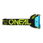 Gogle O'Neal B-10 ATTACK black/neon yellow - radium blue (junior)
