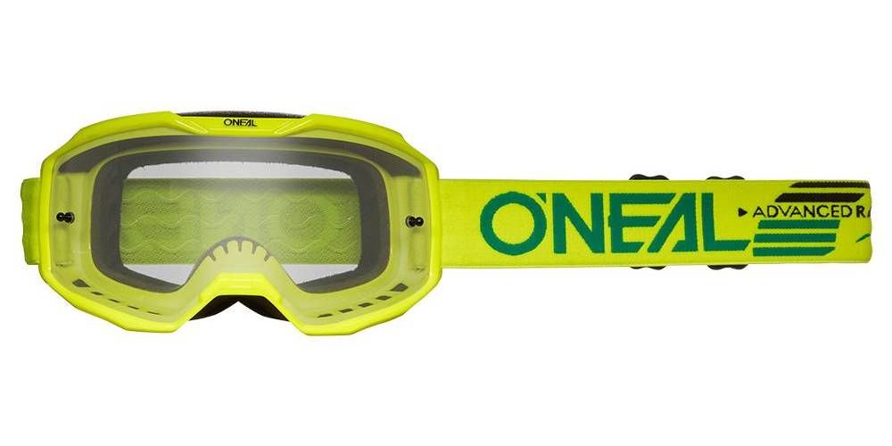 Gogle O'Neal B-10 Solid żółte fluo