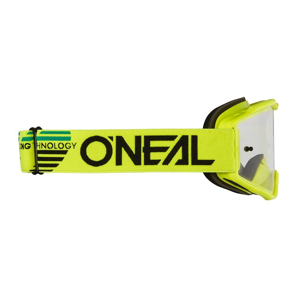 Gogle O'Neal B-10 Solid żółte fluo