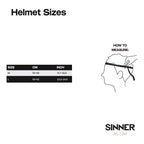 KASK NAR. SINNER BEARTOOTH, CZARNY MAT