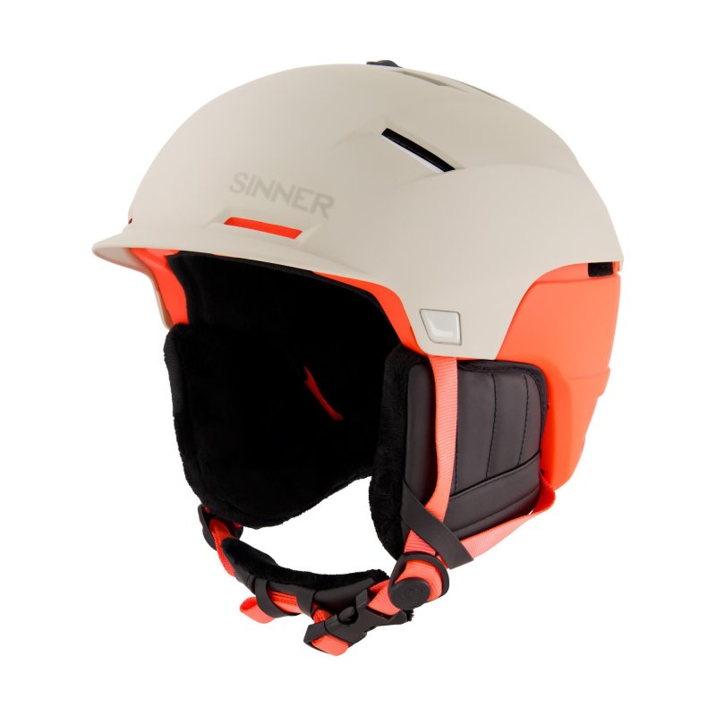 KASK NAR. SINNER BEARTOOTH, SZARY/POMARAŃCZOWY