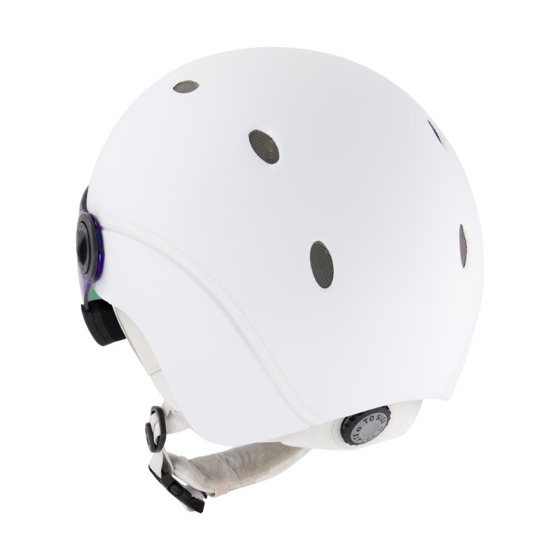 KASK NAR. Wizjer SINNER TITAN, Biały Mat