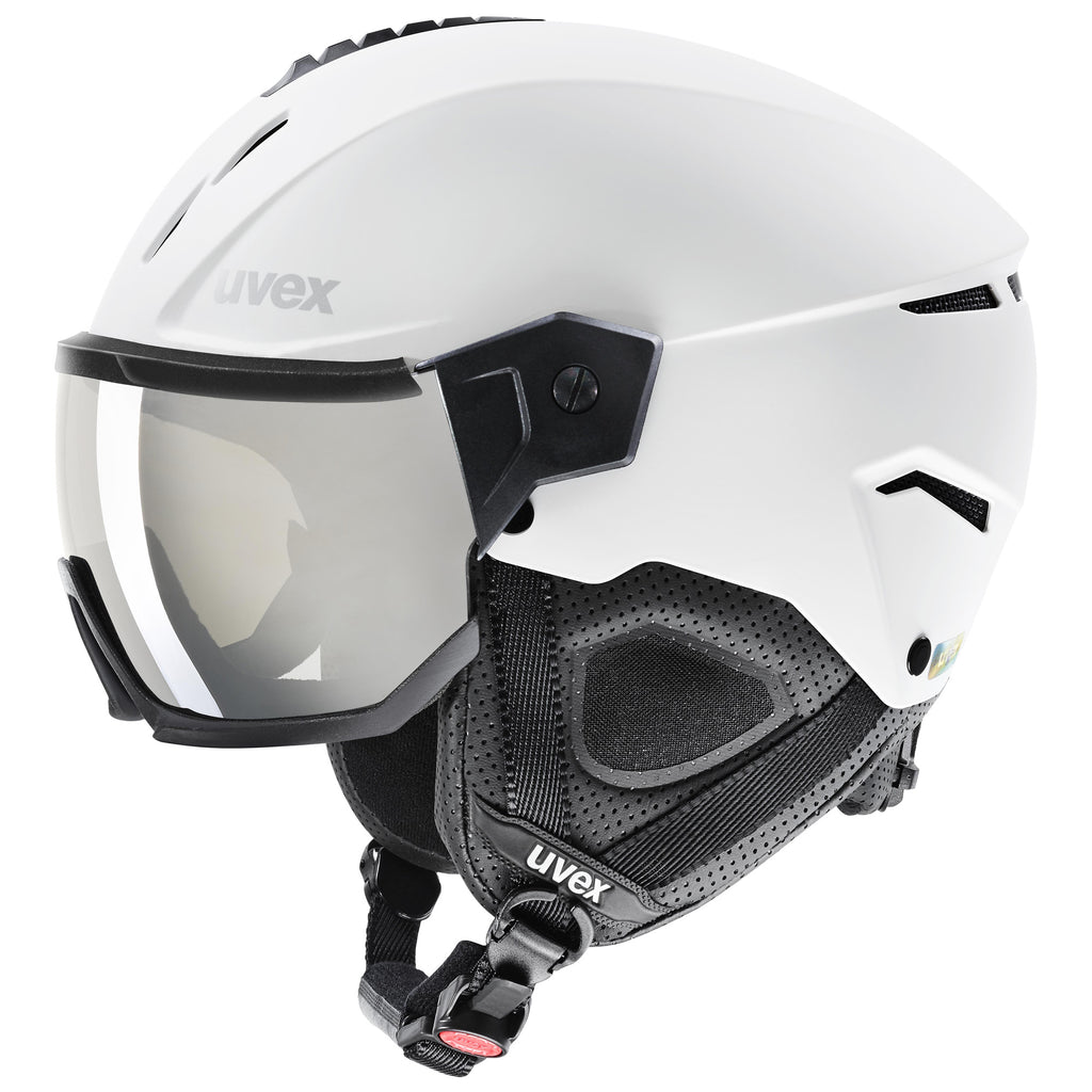 Kask narciarski UVEX Instinct Visor Biały