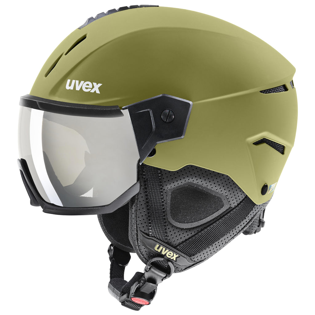 Kask narciarski UVEX Instinct Visor Ciemny Zielony