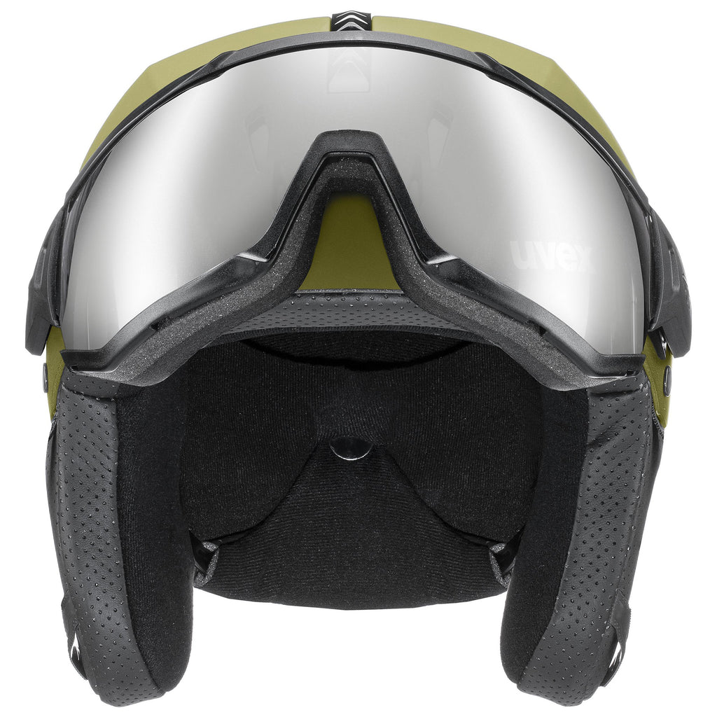 Kask narciarski UVEX Instinct Visor Ciemny Zielony