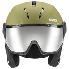 Kask narciarski UVEX Instinct Visor Ciemny Zielony