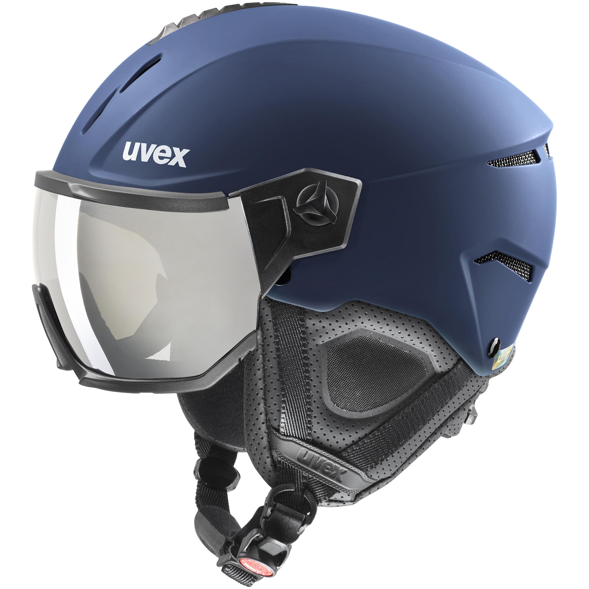 Kask narciarski UVEX Instinct Visor Granatowy