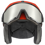Kask narciarski uvex instinct visor Pomarańczowy