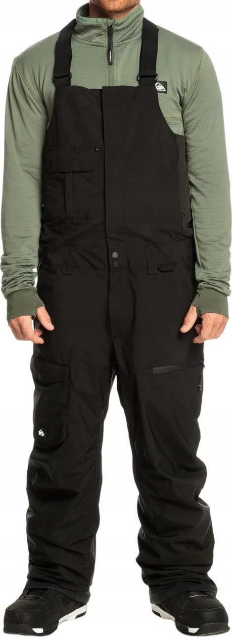 Męskie Spodnie Quiksilver Technical Snow Bib Pants