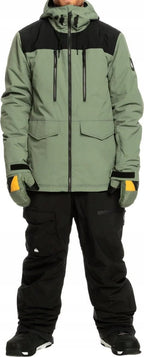 Męskie Spodnie Quiksilver Technical Snow Bib Pants