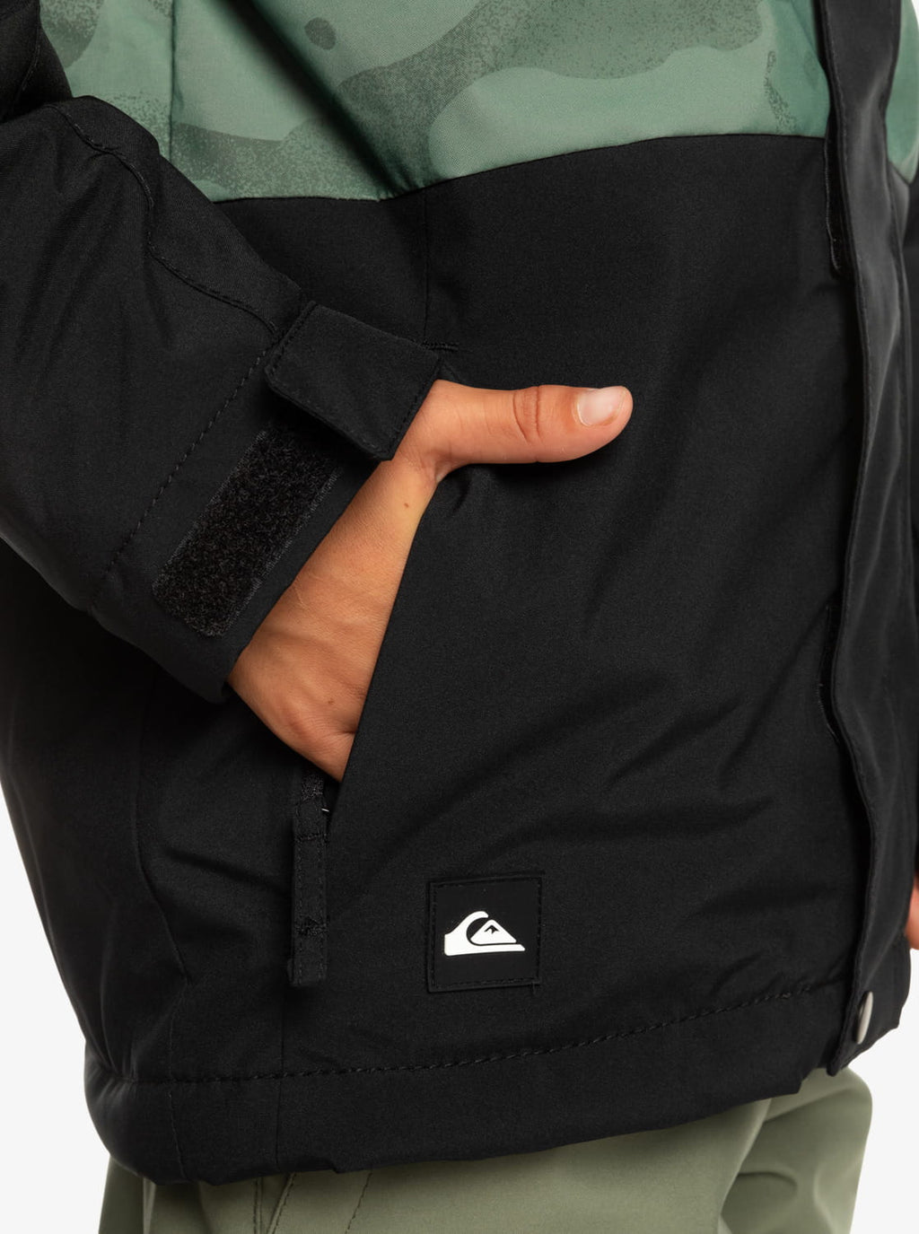 QUIKSILVER  CIEPŁA KURTKA ZIMOWA DZIECIĘCA DLA CHŁOPCA DZIEWCZYNKI WODOODPORNA