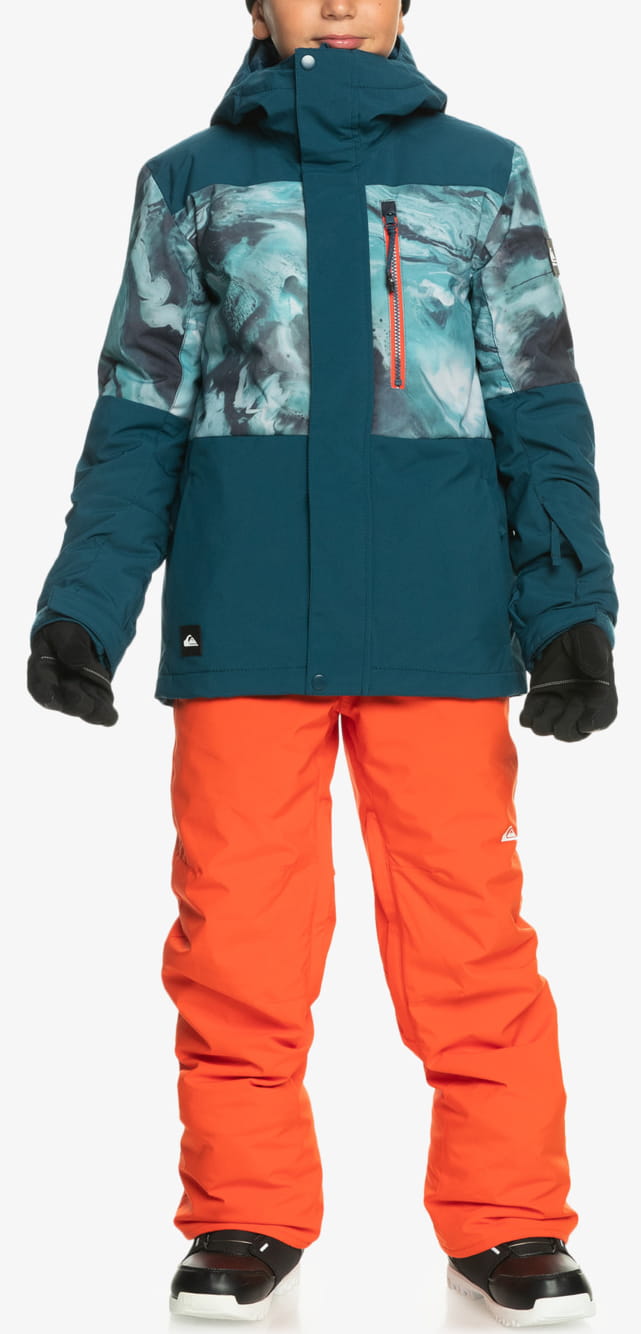 QUIKSILVER  CIEPŁA KURTKA ZIMOWA DZIECIĘCA DLA CHŁOPCA DZIEWCZYNKI WODOODPORNA