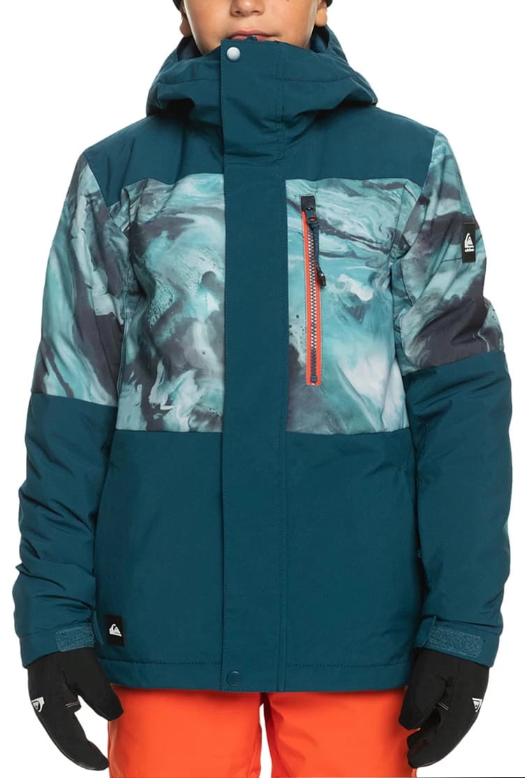 QUIKSILVER  CIEPŁA KURTKA ZIMOWA DZIECIĘCA DLA CHŁOPCA DZIEWCZYNKI WODOODPORNA