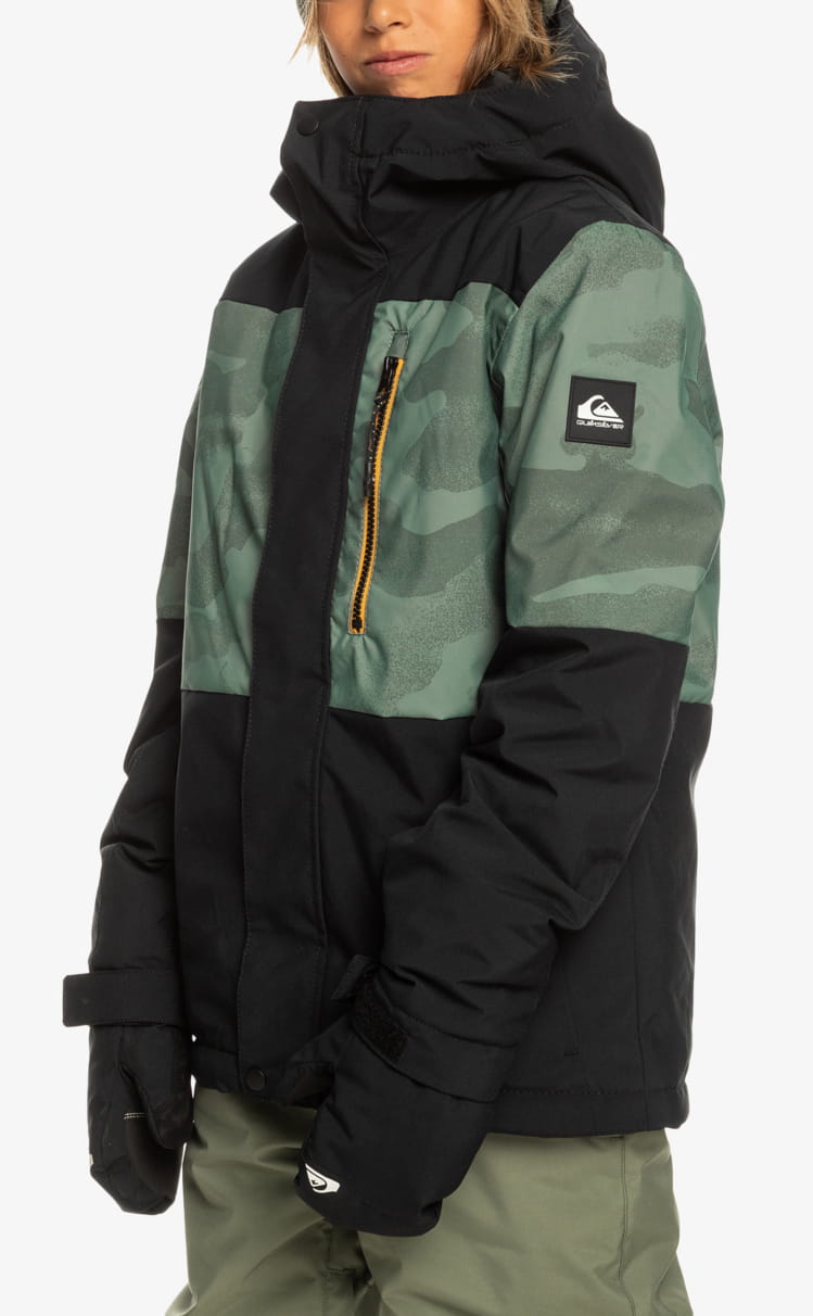 QUIKSILVER  CIEPŁA KURTKA ZIMOWA DZIECIĘCA DLA CHŁOPCA DZIEWCZYNKI WODOODPORNA