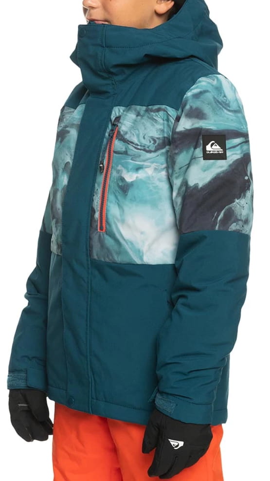 QUIKSILVER  CIEPŁA KURTKA ZIMOWA DZIECIĘCA DLA CHŁOPCA DZIEWCZYNKI WODOODPORNA