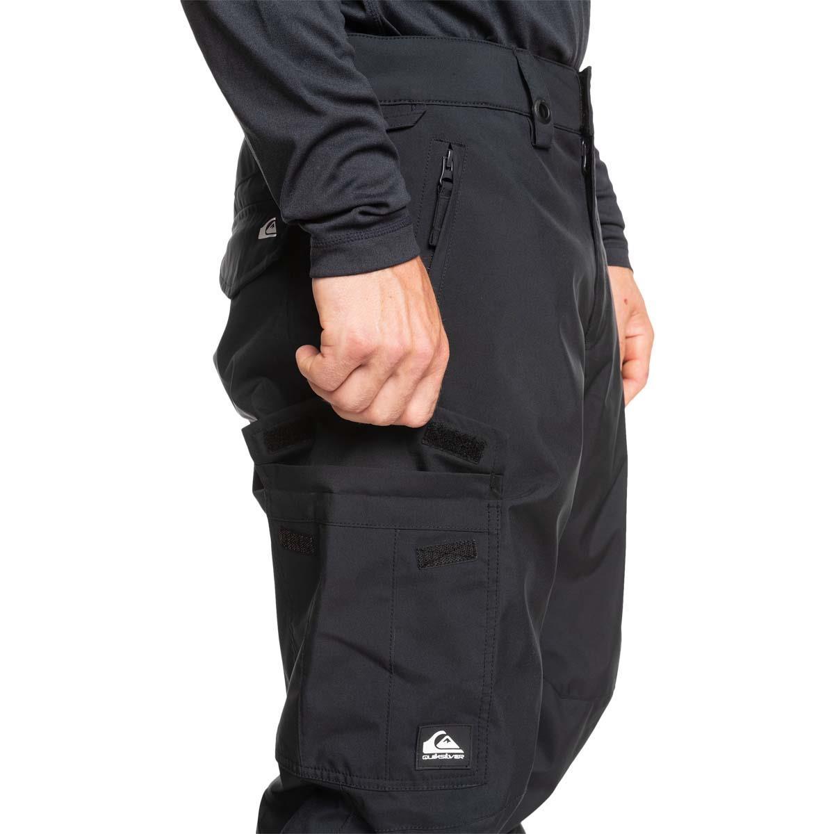 QUIKSILVER Spodnie narciarskie męskie OCIEPLANE WODOODPORNE snowboardowe