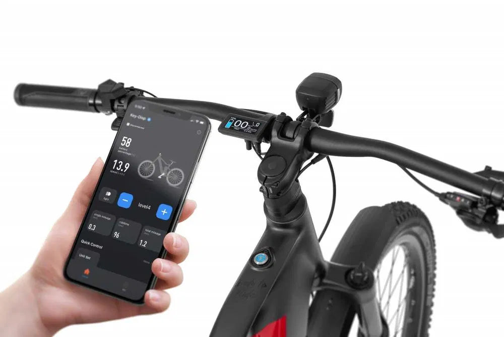 Rower elektryczny Ecobike RX 500 Black Red SUV - CAN
