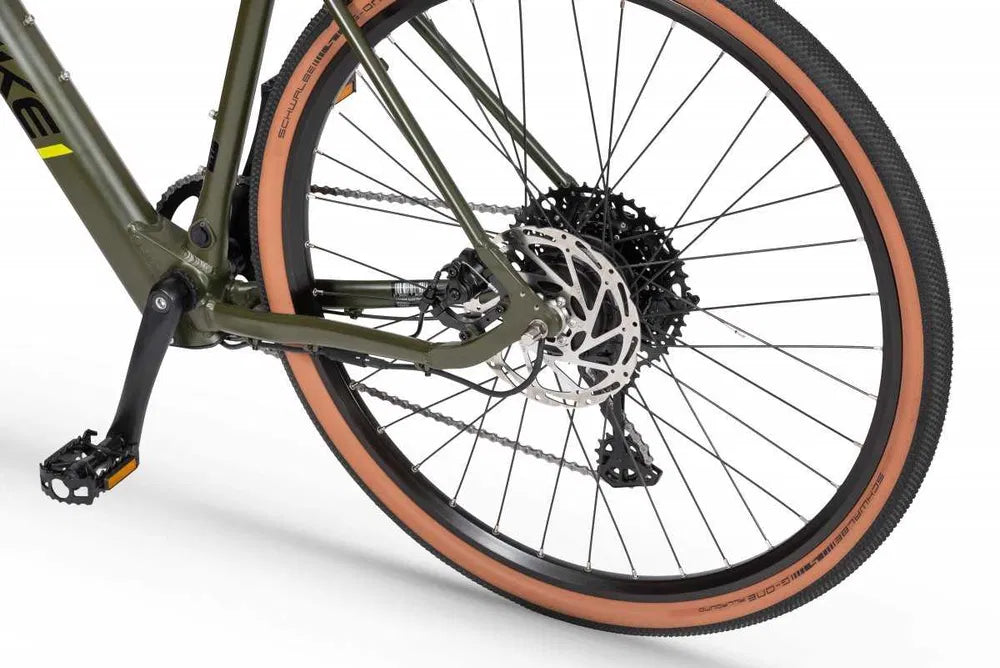 Lekki rower elektryczny gravel Ecobike Forest