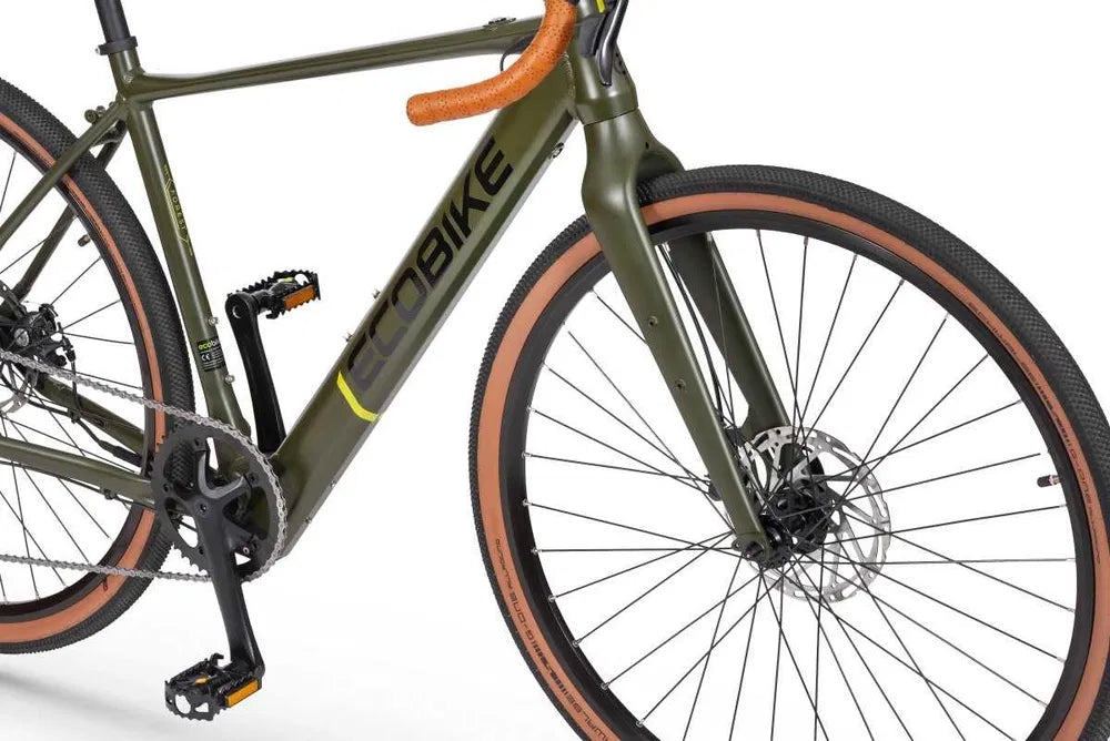 Lekki rower elektryczny gravel Ecobike Forest