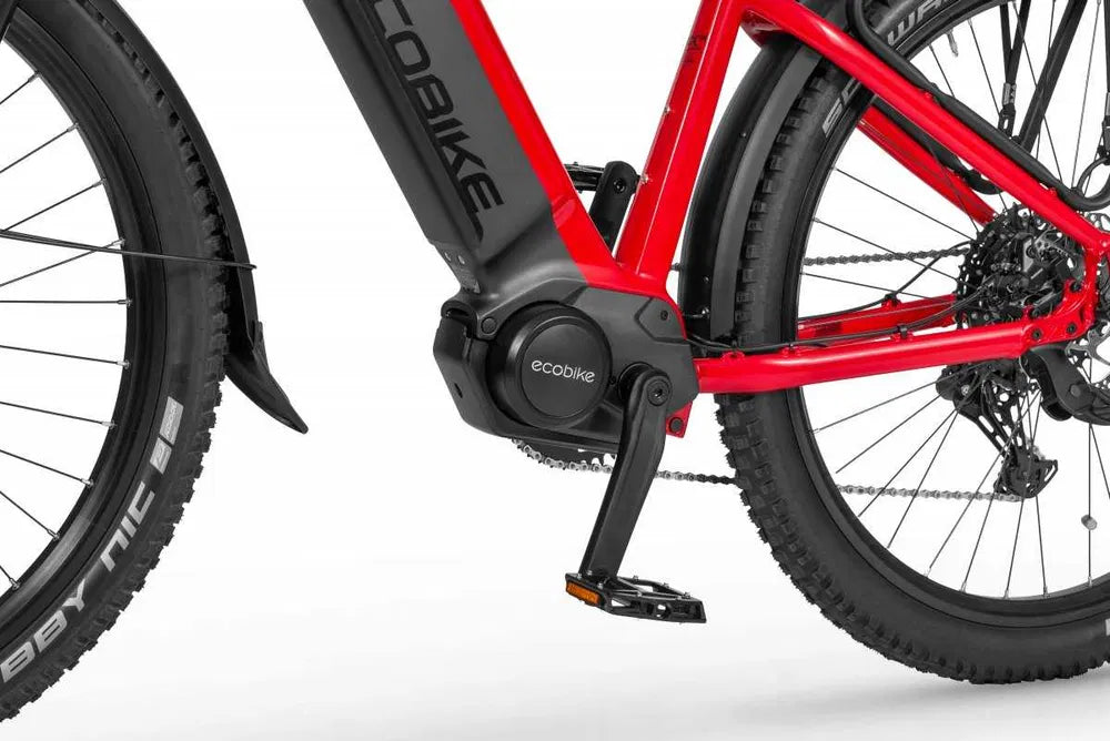Rower elektryczny Ecobike RX 500 Black Red SUV - CAN