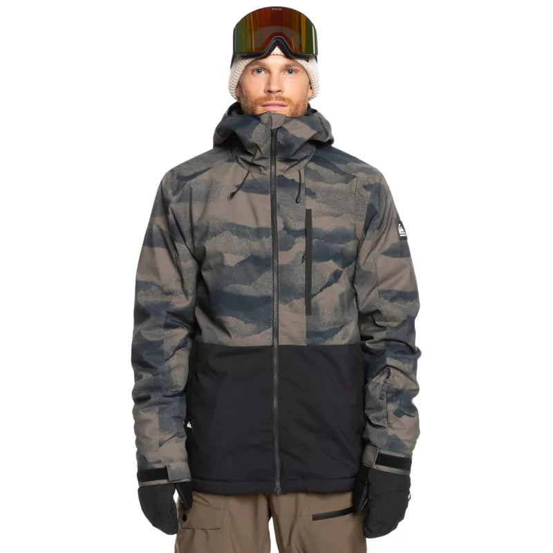 Quiksilver Mission Printed Block Jacket - Kurtka narciarska męską