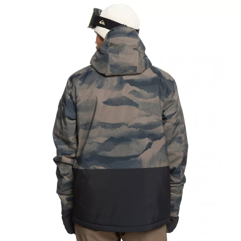 Quiksilver Mission Printed Block Jacket - Kurtka narciarska męską
