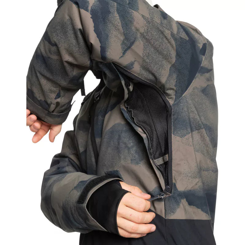 Quiksilver Mission Printed Block Jacket - Kurtka narciarska męską