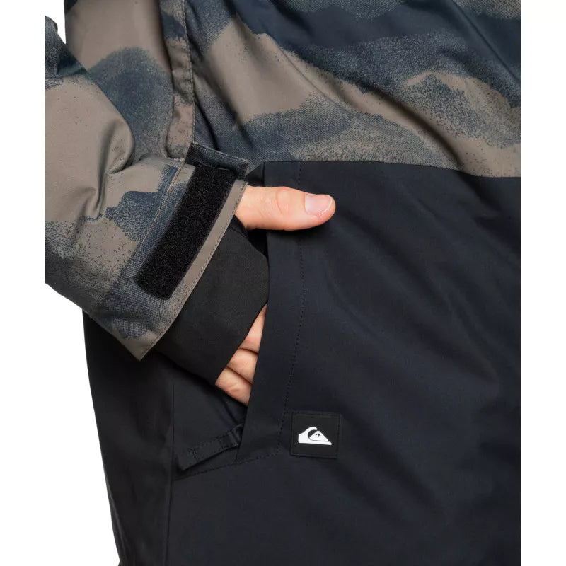 Quiksilver Mission Printed Block Jacket - Kurtka narciarska męską