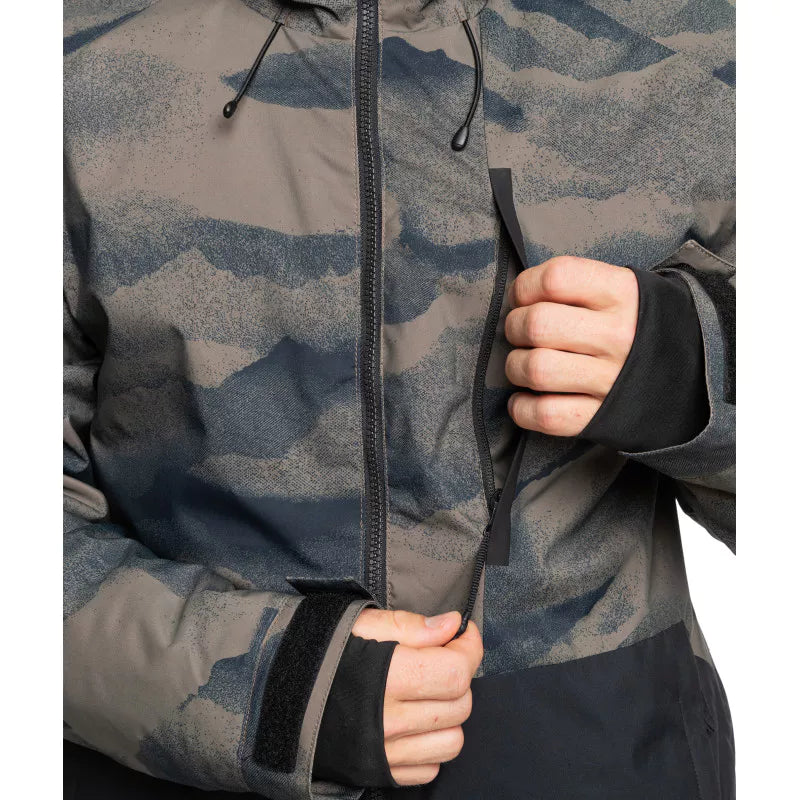 Quiksilver Mission Printed Block Jacket - Kurtka narciarska męską